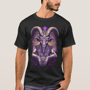 Aesthetic Goat Baphomet Occult Paranormal Demon T-Shirt