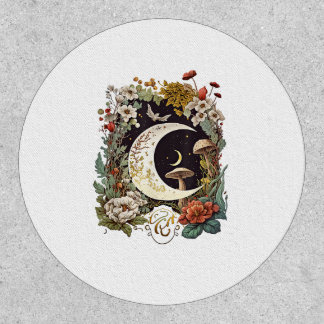 Aesthetic Goblincore And Cottagecore Mushroom Drea Patch