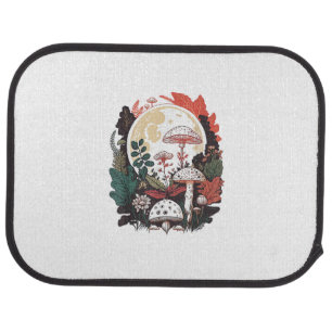 Aesthetic Goblincore And Cottagecore Mushroom Gent Car Floor Mat
