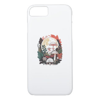 Aesthetic Goblincore And Cottagecore Mushroom Gent iPhone 8/7 Case