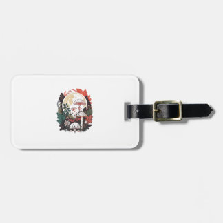 Aesthetic Goblincore And Cottagecore Mushroom Gent Luggage Tag