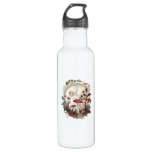 Aesthetic Goblincore And Cottagecore Mushroom Sere Stainless Steel Water Bottle