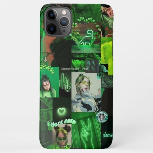 Aesthetic green Phone Case