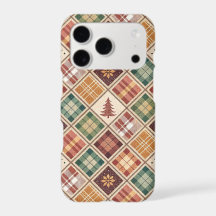 Aesthetic Holiday Checkered Phone Case