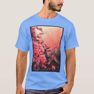 Aesthetic Japanese Blossom Vintage Cherry Flower  T-Shirt