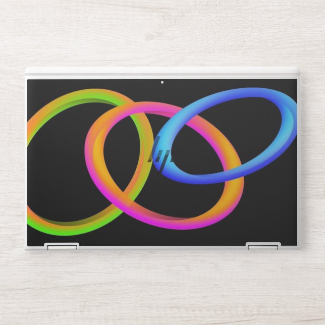 Aesthetic Laptop Sticker HP Laptop Skin (Front)
