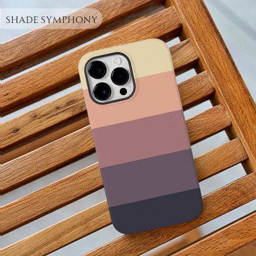 Aesthetic Lavender Palette Stripe Color Block Case_Mate iPhone 14 Pro Max Case