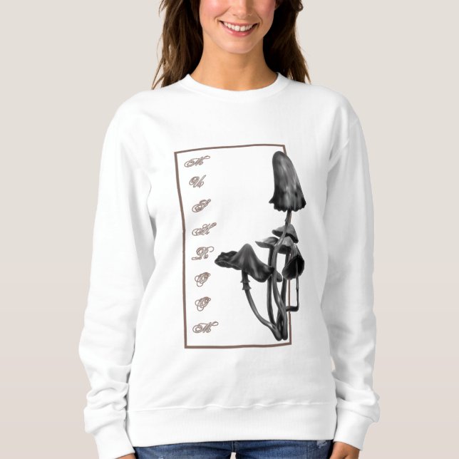 AESTHETIC MUSHROOM  SWEATSHIRT (Front)