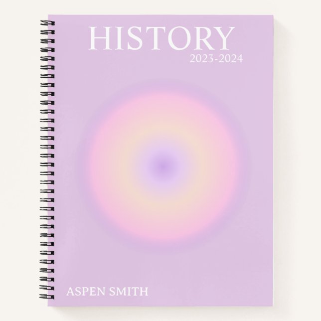 Aesthetic Notebook (Front)