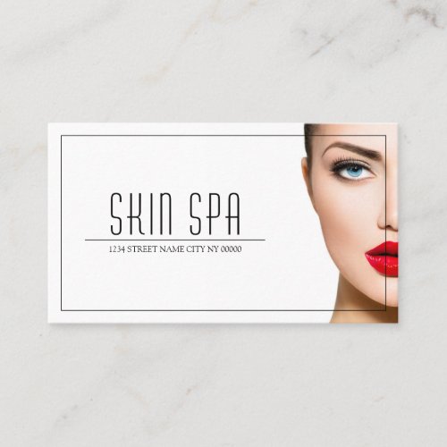 Aesthetic Nurse Doctor Cosmetic Surgery Business Card