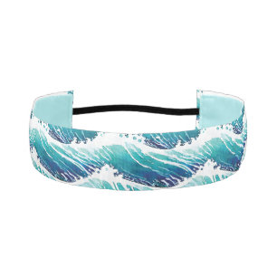Aesthetic Ocean Waves Headband