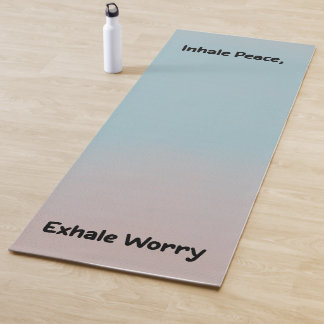 **Aesthetic Ombre Yoga Mat