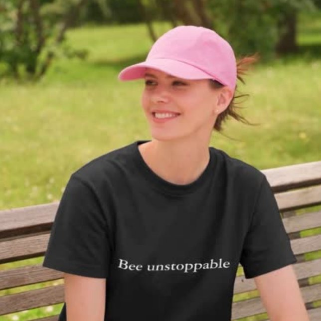 aesthetic outfit quote Bee unstoppable T-Shirt (Creator Uploaded)