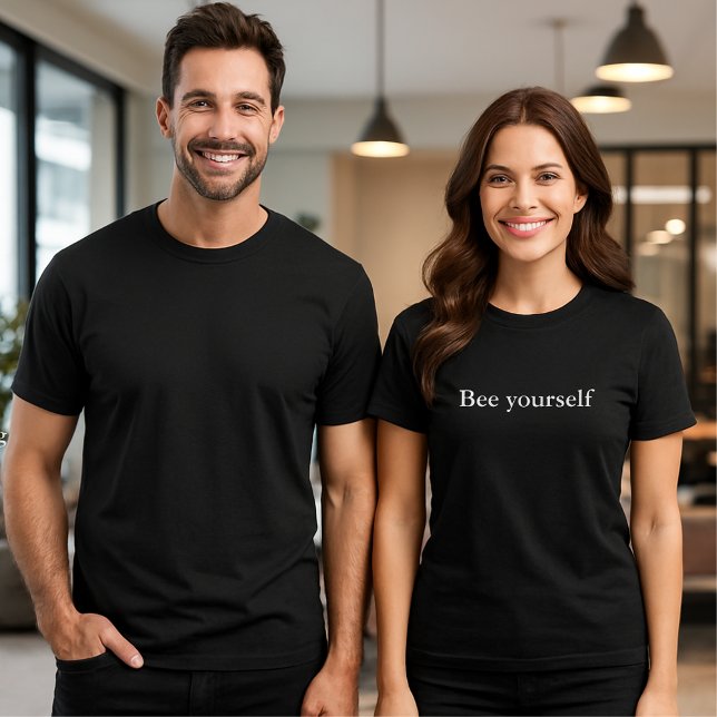 aesthetic outfit quote Bee yourself T-Shirt (Creator Uploaded)