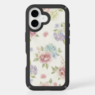 Aesthetic Pastel Peony iPhone 16 Case