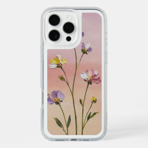 Aesthetic Pastel Wildflower Botanical iPhone Case
