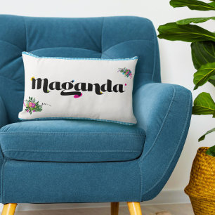 Aesthetic Pillow 'Maganda' Filipino Boho