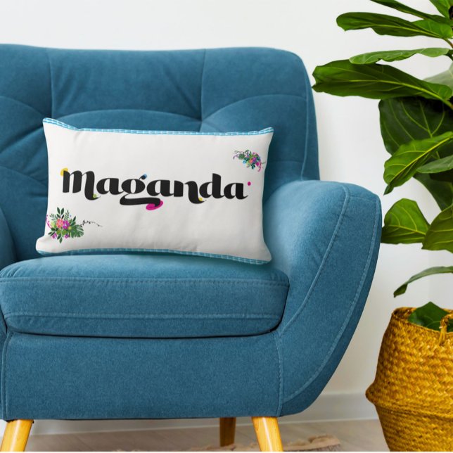 Aesthetic Pillow 'Maganda' Filipino Boho (Creator Uploaded)