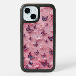 Aesthetic Pink Butterflies OtterBox iOtterbox Case