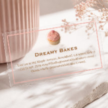 Aesthetic Pink Cupcake Bakery Cafe