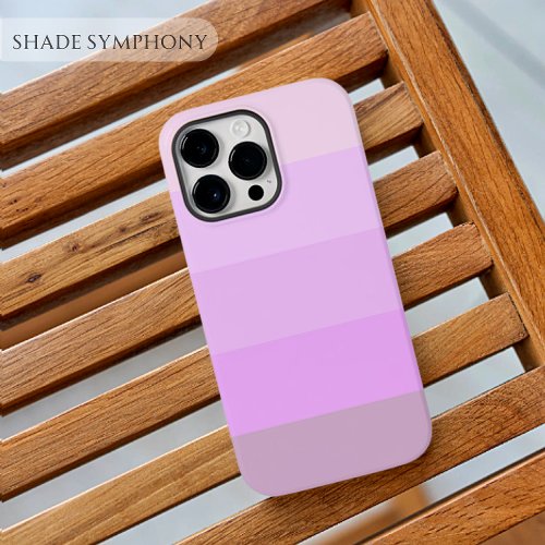 Aesthetic Pink Palette Stripe Color Block theme Case_Mate iPhone 14 Pro Max Case