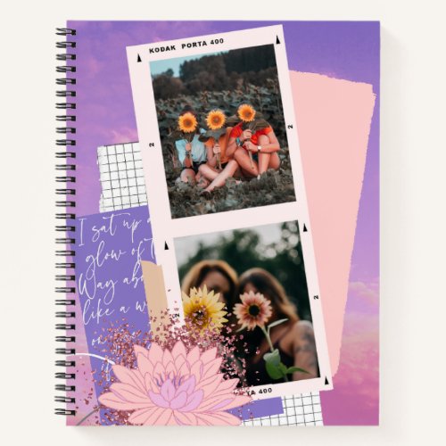 Aesthetic Polaroid Dream Journal Cover