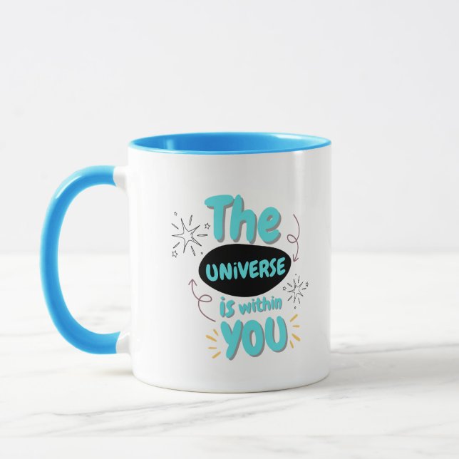 Aesthetic Quote Coffee Mug  (Left)