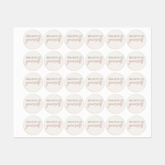 Aesthetic Quote – Minimal Pastel Motivation Labels