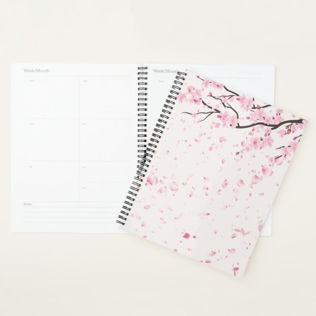 Aesthetic Sakura Pink Flowers Personal planner (Display)
