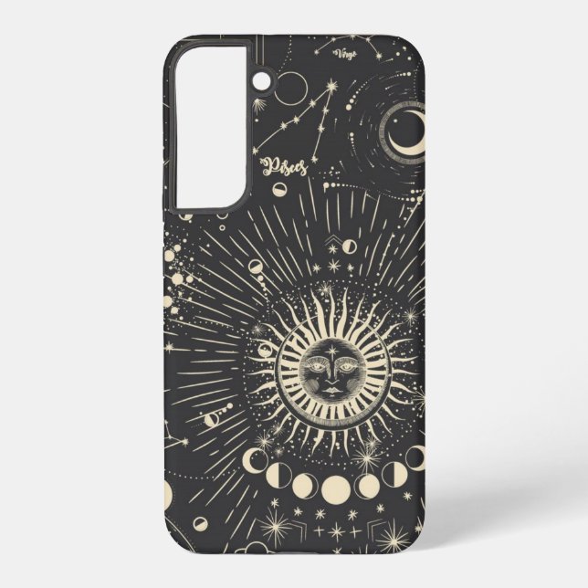 Aesthetic   samsung galaxy case (Back)