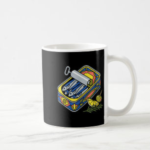Aesthetic Sardine Tin Euro Summer Tapas Foodie Coffee Mug
