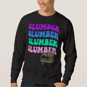Aesthetic Slumber Party Squad Matching Sleepover P Sweatshirt