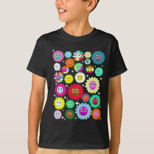 aesthetic smiley faces for kids T-Shirt