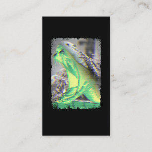 Aesthetic Snake Reptile Business Card