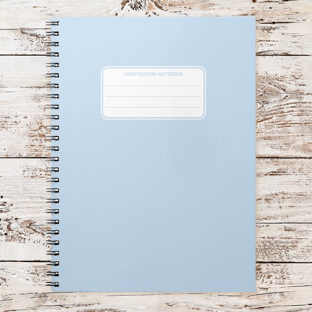 Aesthetic Soft Pastel Solid Color Composition Notebook (Creator Uploaded)