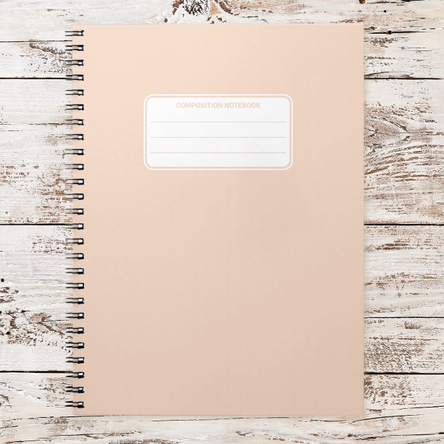 Aesthetic Soft Pastel Solid Color Composition Notebook (Creator Uploaded)
