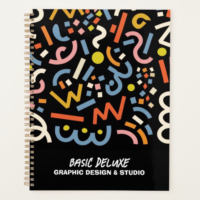 Aesthetic Spiral Notebook  (Front)