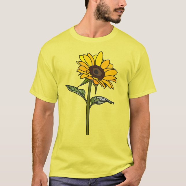 Aesthetic Sunflower T-Shirt (Front)