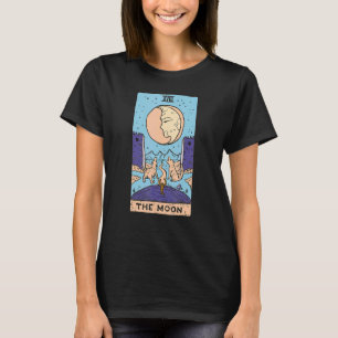 Aesthetic The Moon Tarot Card T-Shirt