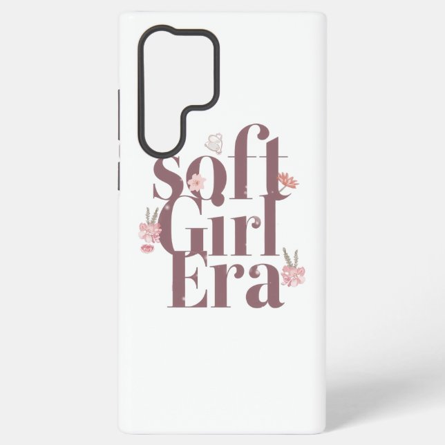 Aesthetic Trendy "Soft Girl Era" Samsung Galaxy Case (Back)