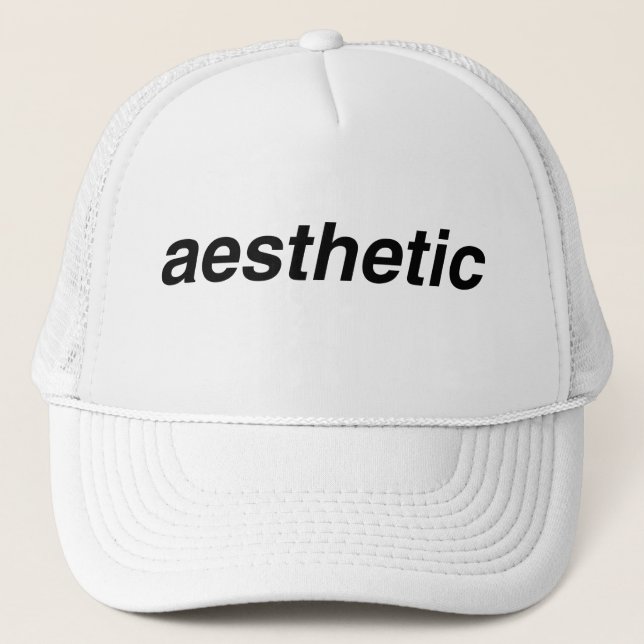 Aesthetic Trucker Hat (Front)