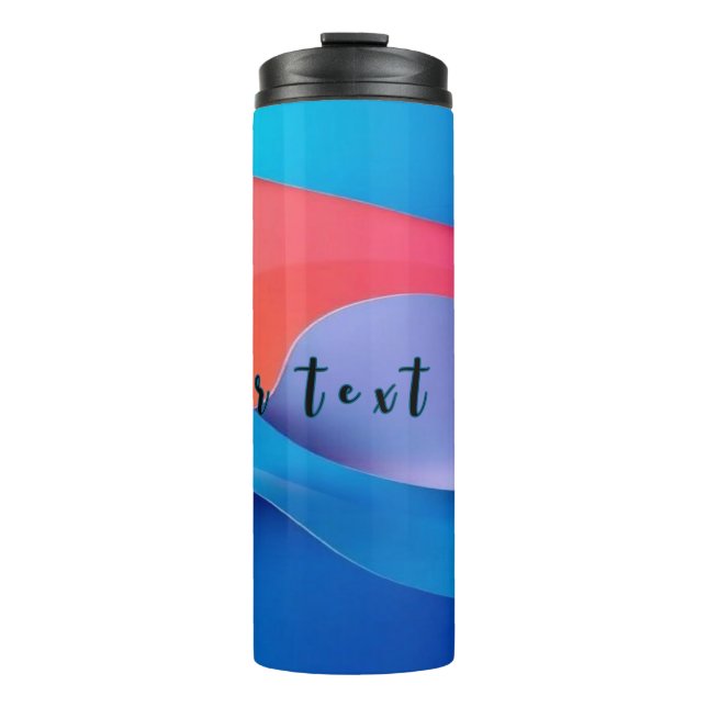 Aesthetic tumblers with cuatom text (Front)