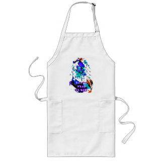 Aesthetic Vaporwave Japanese Futurism Anime Long Apron