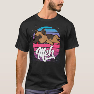 Aesthetic Vaporwave Japanese Otaku Meme Meh German T-Shirt