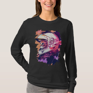 Aesthetic Vaporwave Space Cat 80s 90s Astronaut  6 T-Shirt
