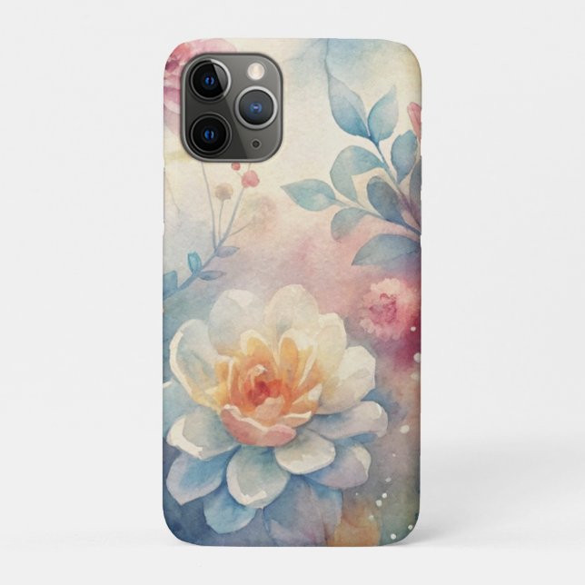  aesthetic watercolor   Case-Mate iPhone case (Back)