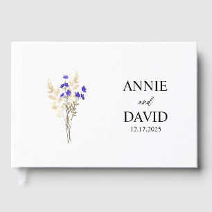Aesthetic Wedding Guest Book, Signing Book, custom Book