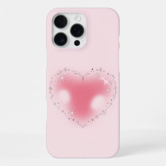 Aesthetic Y2K Pretty Pink Heart Phone Case