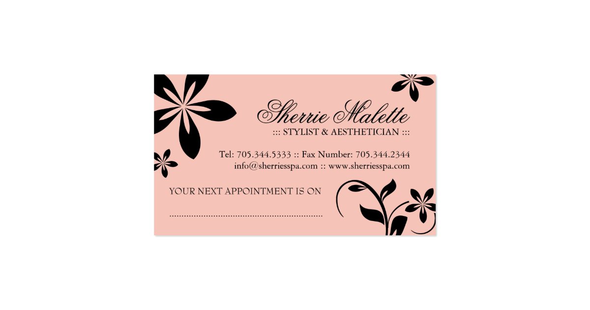 Aesthetician Business Cards | Zazzle