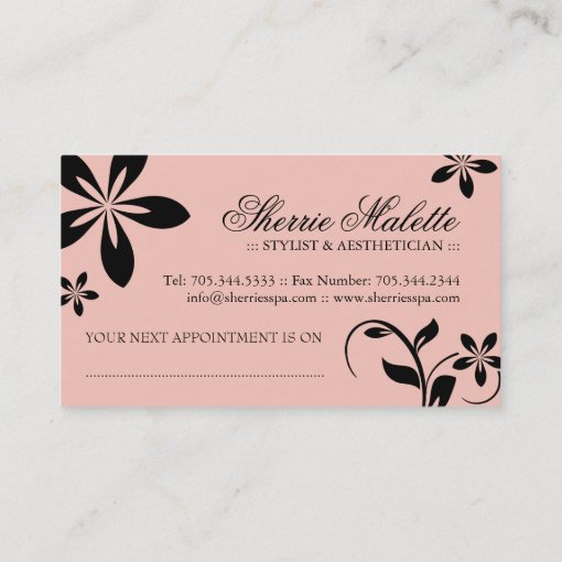 Aesthetician Business Cards | Zazzle